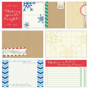 Scrapbooking  Noel Large and Medium Journalling Tags Paper Collections 12x12
