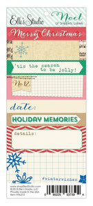 Scrapbooking  Noel Lil Snippets Labels Paper Collections 12x12