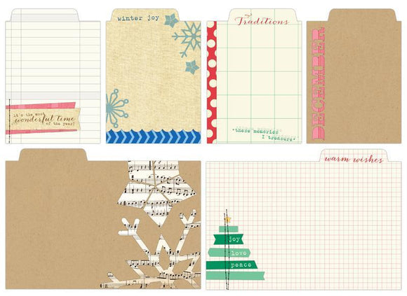 Scrapbooking  Noel Tabs Paper Collections 12x12