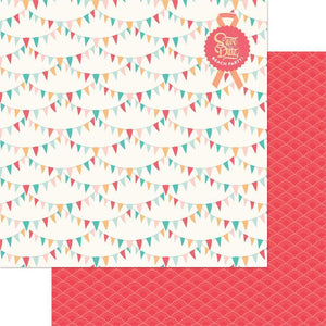 Scrapbooking  Ocean Melody Clambake Paper 12x12 Paper Collections 12x12
