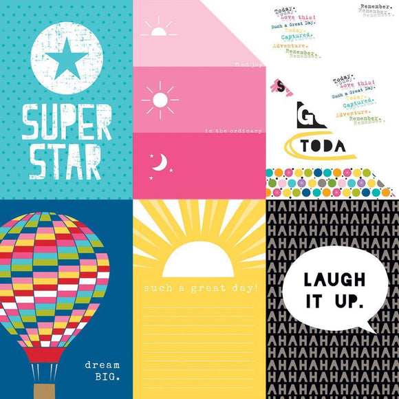 Scrapbooking  Oh My Stars 4x6's Paper 12x12 Paper Collections 12x12