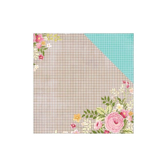 Scrapbooking  Painted Passport Beautiful Backdrops Paper 12x12 Paper Collections 12x12