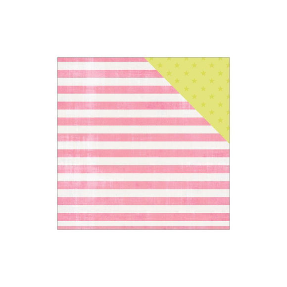 Scrapbooking  Painted Passport Stars & Stripes Paper 12x12 Paper Collections 12x12