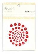 Scrapbooking  Pearls Red Paper Collections 12x12