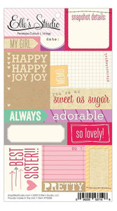 Scrapbooking  Penelope Cutouts Paper Collections 12x12