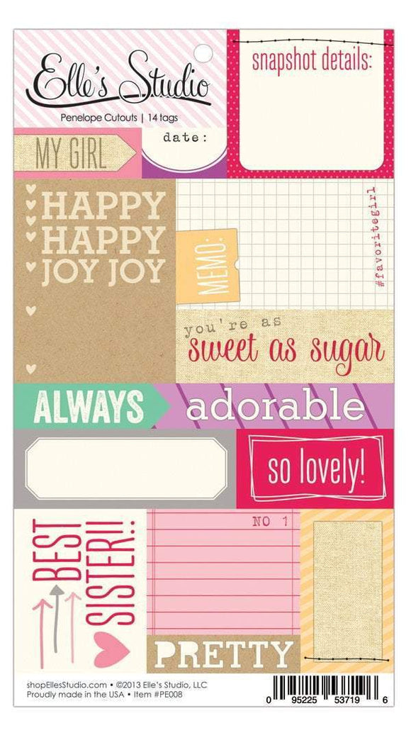 Scrapbooking  Penelope Cutouts Paper Collections 12x12