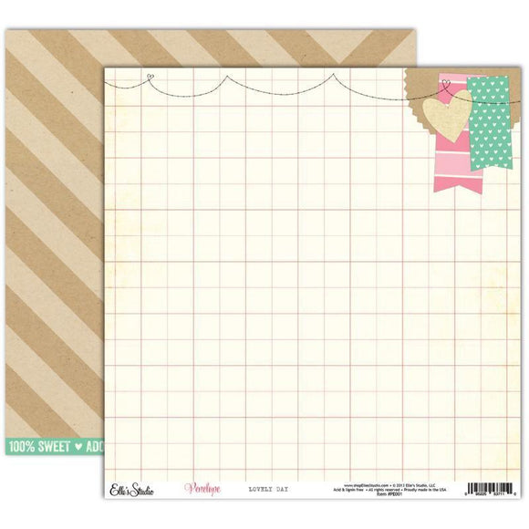 Scrapbooking  Penelope Lovely Day Paper Paper Collections 12x12