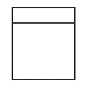 Scrapbooking  Photo Sleeve Fuse Waterfall Sleeves 2x2 inch  20/Pkg Paper Collections 12x12