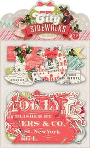 Scrapbooking  PINK PAISLEE City Sidewalks Paper Garlands Paper Collections 12x12