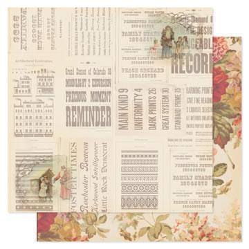 Scrapbooking  PINK PAISLEE City Sidewalks Storytime Paper Collections 12x12