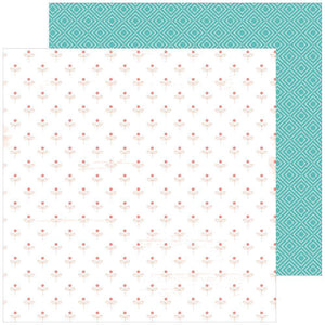Scrapbooking  Pinkfresh Be You Double-Sided Cardstock 12"X12" - Happy Paper Collections 12x12