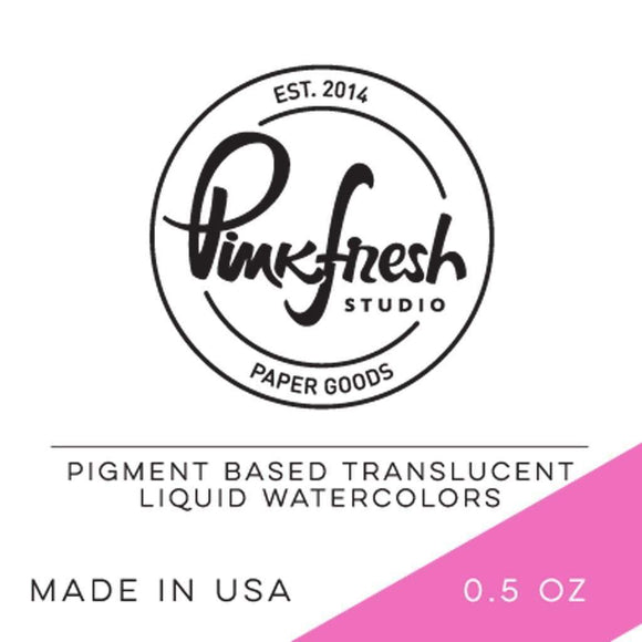 Scrapbooking  Pinkfresh Studio Liquid Watercolors .5oz - Bubble Gum Paper Collections 12x12