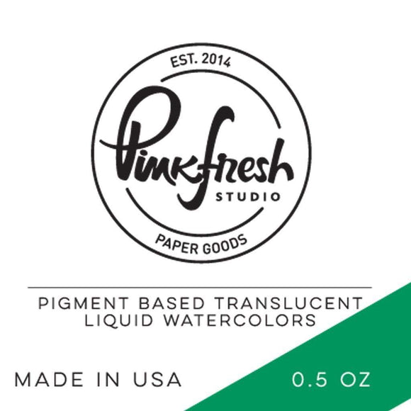 Scrapbooking  Pinkfresh Studio Liquid Watercolors .5oz - Emerald City Paper Collections 12x12