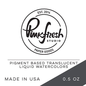 Scrapbooking  Pinkfresh Studio Liquid Watercolors .5oz - Licorice Paper Collections 12x12