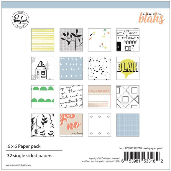 Scrapbooking  Pinkfresh Studio Single-Sided Paper Pack 6