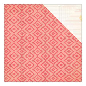 Scrapbooking  Poolside Heat Wave Paper 12x12 Paper Collections 12x12