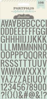 Scrapbooking  Portfolio Alphabet Stickers Paper Collections 12x12