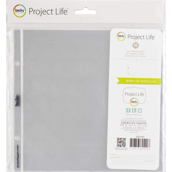 Scrapbooking  Project Life Page Protectors 8