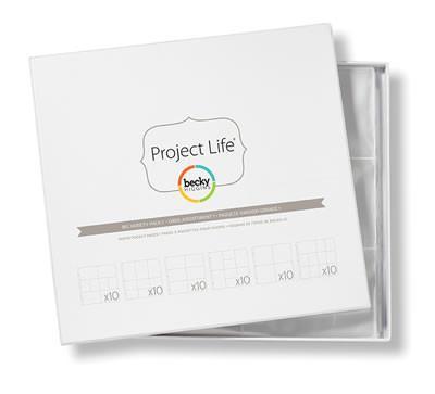 Scrapbooking  Project Life Page Protectors Big Variety Pack 60/Pkg Paper Collections 12x12