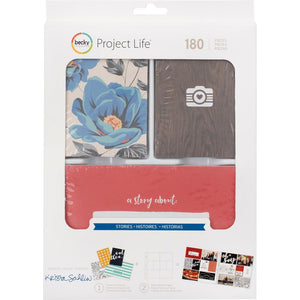 Scrapbooking  Project Life Value Kit 180/Pkg Stories Paper Collections 12x12