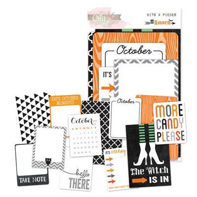 Scrapbooking  Raven Bits and Pieces Paper Collections 12x12