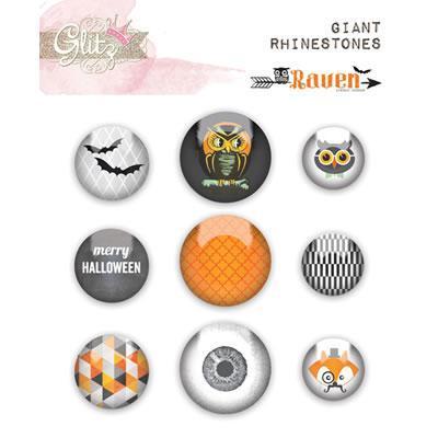 Scrapbooking  Raven Giant Rhinesstones Paper Collections 12x12