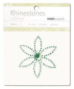 Scrapbooking  Rhinestone Petal Mint Paper Collections 12x12