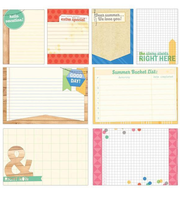 Scrapbooking  Saltwater Large and Medium Journalling Tags Paper Collections 12x12