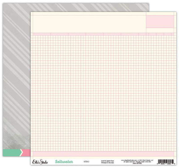 Scrapbooking  Saltwater Memo Paper Collections 12x12