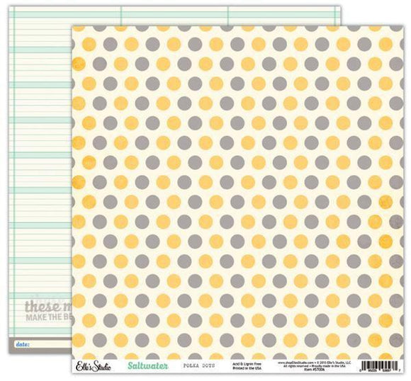 Scrapbooking  Saltwater Polka Dots Paper Collections 12x12