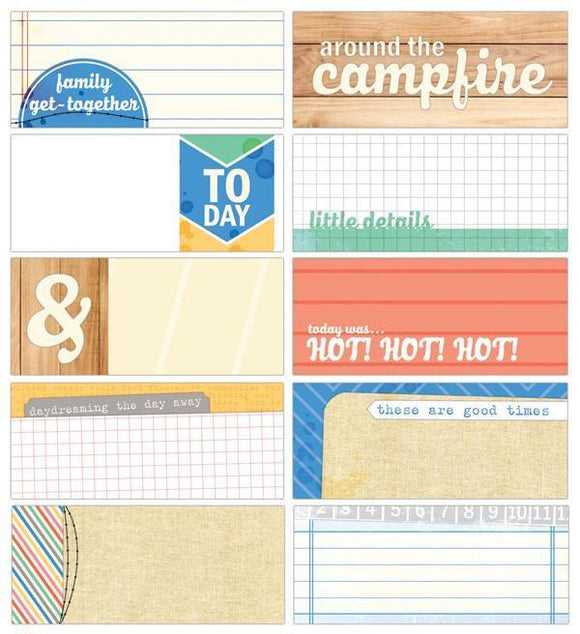 Scrapbooking  Saltwater Tiny Tags Paper Collections 12x12