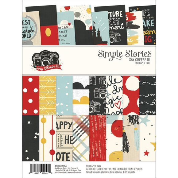 Scrapbooking  Say Cheese III Double-Sided Paper Pad 6