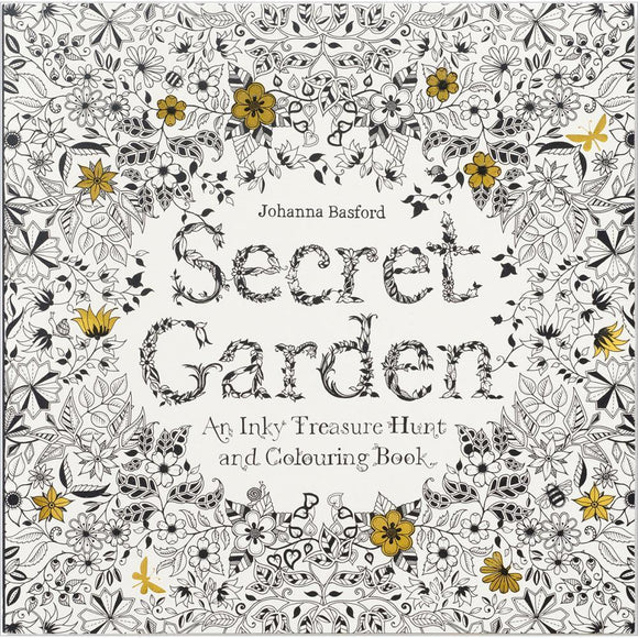 Scrapbooking  Secret Garden Colouring Book by Johanna Basford Paper Collections 12x12