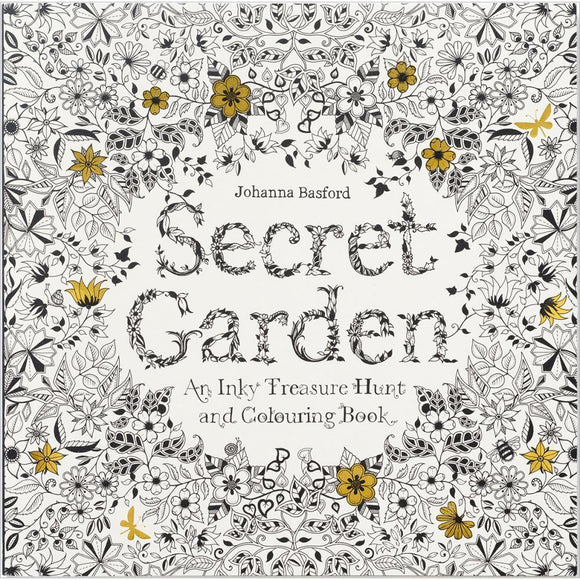 Scrapbooking  Secret Garden Colouring Book by Johanna Basford Paper Collections 12x12