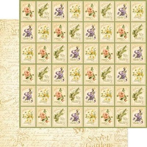 Scrapbooking  Secret Garden Seed Fairy Paper Paper Collections 12x12