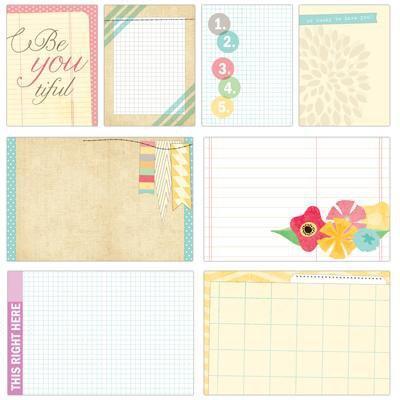 Scrapbooking  Serendipity Large and Medium Journalling Tags Paper Collections 12x12