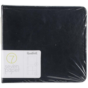 Scrapbooking  Seven Paper Handbook Made In A Snap D-Ring Album 4"X4" Black Paper Collections 12x12