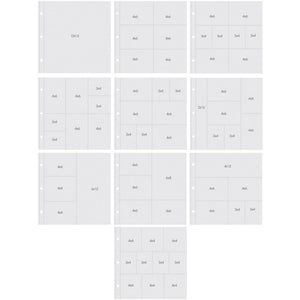 Scrapbooking  Sn@p 12x12 Variety Pocket Pages Pack Paper Collections 12x12