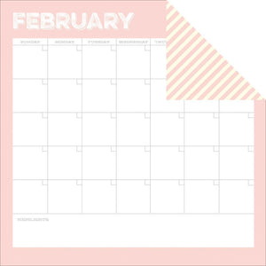Scrapbooking  Sn@p Life Documented February Paper 12x12 Paper Collections 12x12