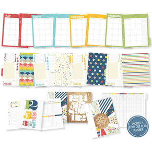 Scrapbooking  Sn@p Life Documented Monthly Dividers 27pages Paper Collections 12x12