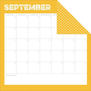 Scrapbooking  Sn@p Life Documented September Paper 12x12 Paper Collections 12x12