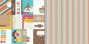 Scrapbooking  Sn@p Life Flash Cards 12x12 Paper Collections 12x12