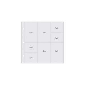 Scrapbooking  Sn@p! Pocket Pages For 12"X12" Binders 10/Pkg (4) 6"X4" & (4) 3"X4" Pockets Paper Collections 12x12