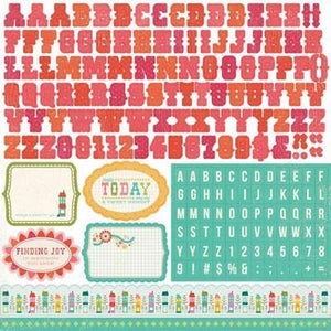 Scrapbooking  So Happy Together Alpha Stickers Paper Collections 12x12
