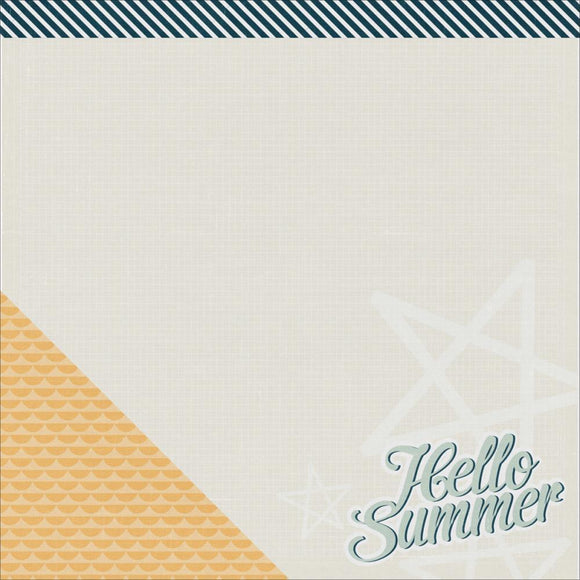 Scrapbooking  Solstice Daytona Paper 12x12 Paper Collections 12x12