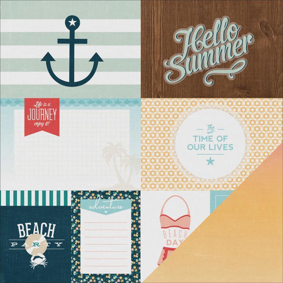 Scrapbooking  Solstice Delray Paper 12x12 Paper Collections 12x12
