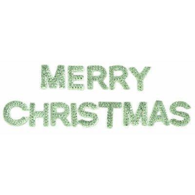 Scrapbooking  Sparklet Word Crystal Merry Christmas Paper Collections 12x12