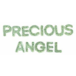 Scrapbooking  Sparklet Words Crystals Precious and Angel Paper Collections 12x12