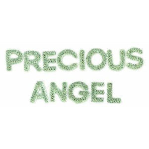 Scrapbooking  Sparklet Words Crystals Precious and Angel Paper Collections 12x12