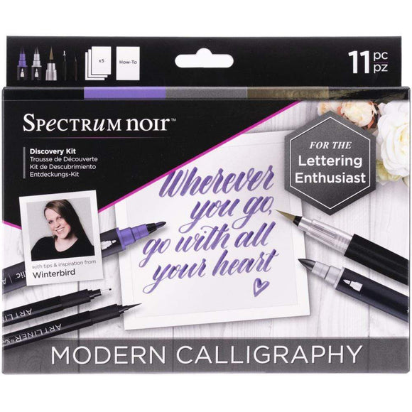 Scrapbooking  Spectrum Noir Discovery Kit -  Modern Calligraphy Paper Collections 12x12